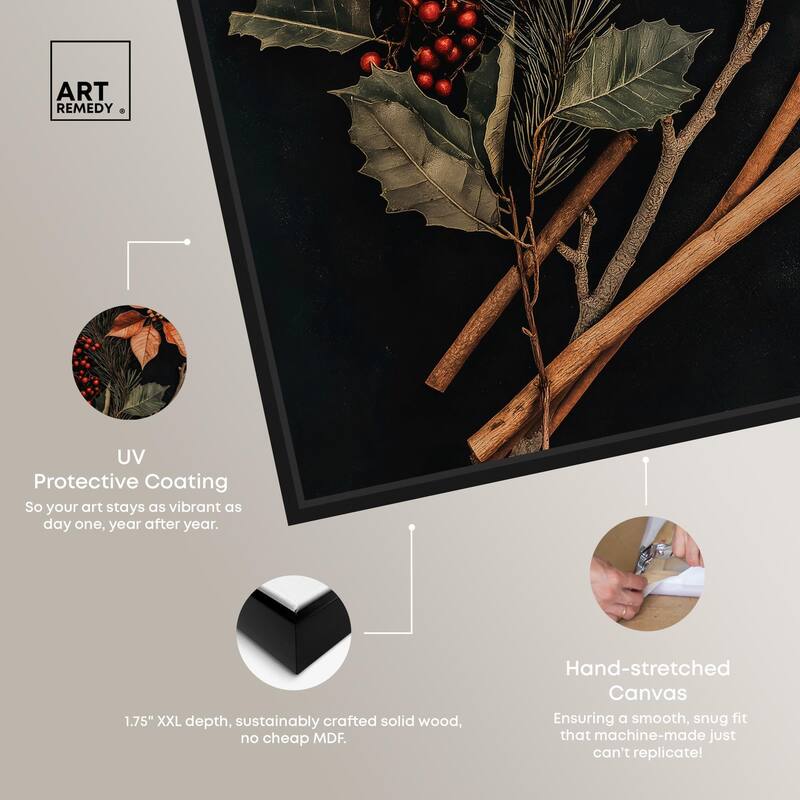 Hearth Flora Canvas by Art Remedy
