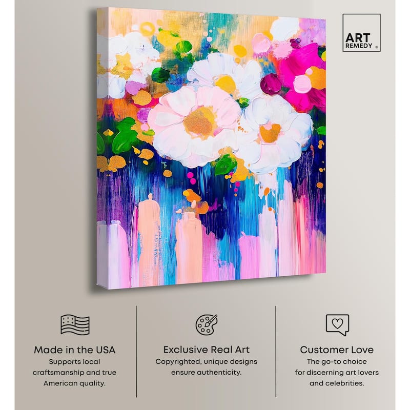 Contrast of Purity II Canvas by Art Remedy, Gallery Wrapped