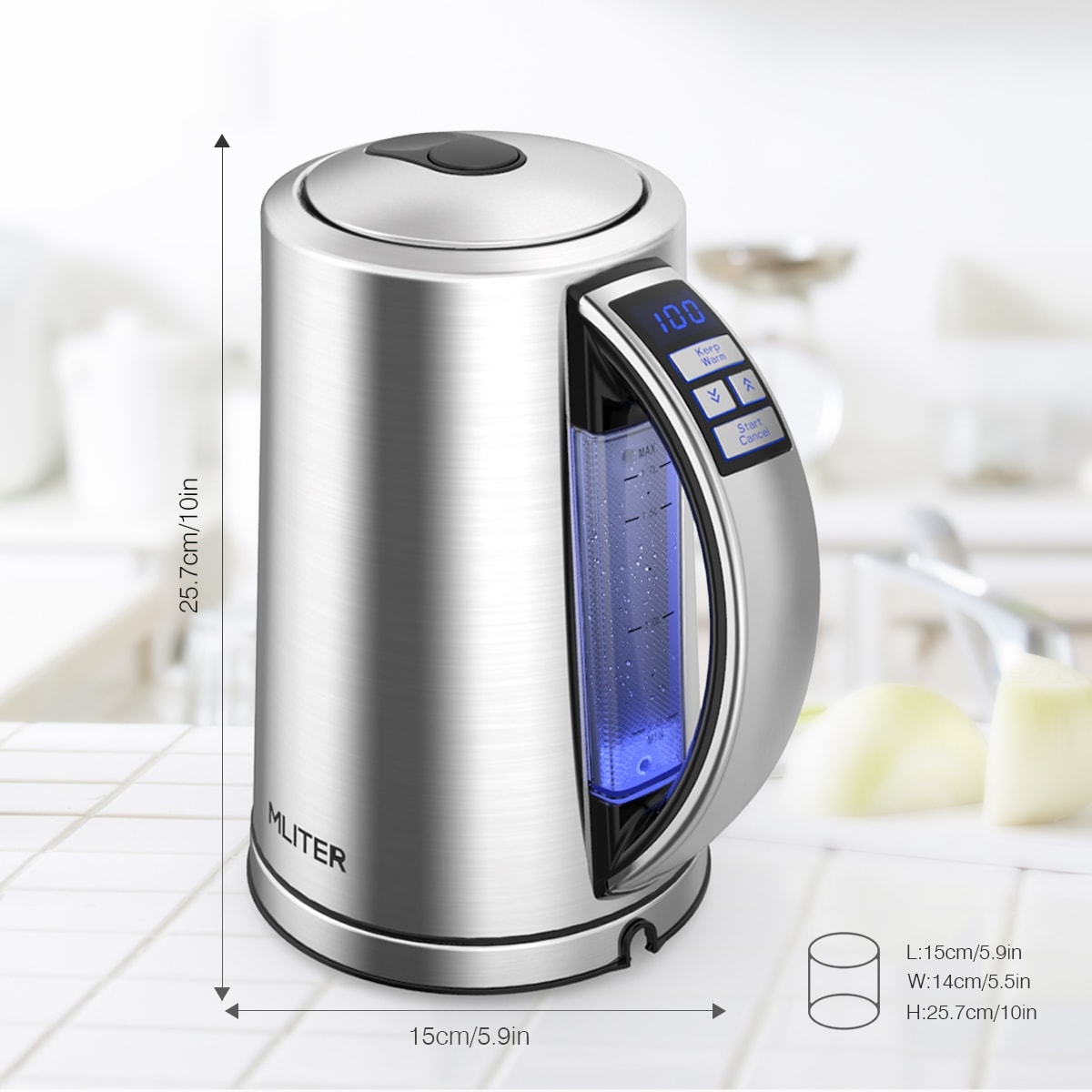Mliter electric sale kettle