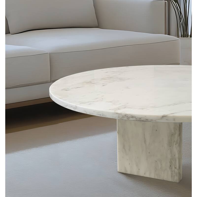 Marble Coffee Table, Small Table,Living Room Table, Stone