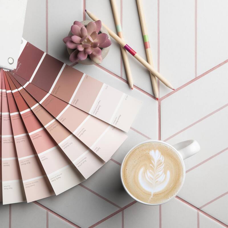 Merola Tile Porto Savona Hex Rose 8-5/8" x 9-7/8" Porcelain Floor and Wall Tile