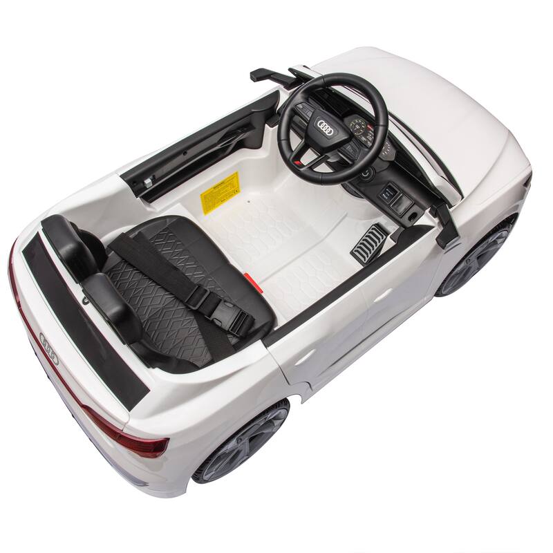 12V Kids Ride On Electric Car W/Parents Remote Control,Licensed Audi Sq8 For Kids,Volume Control,For Kids Aged 3-6.
