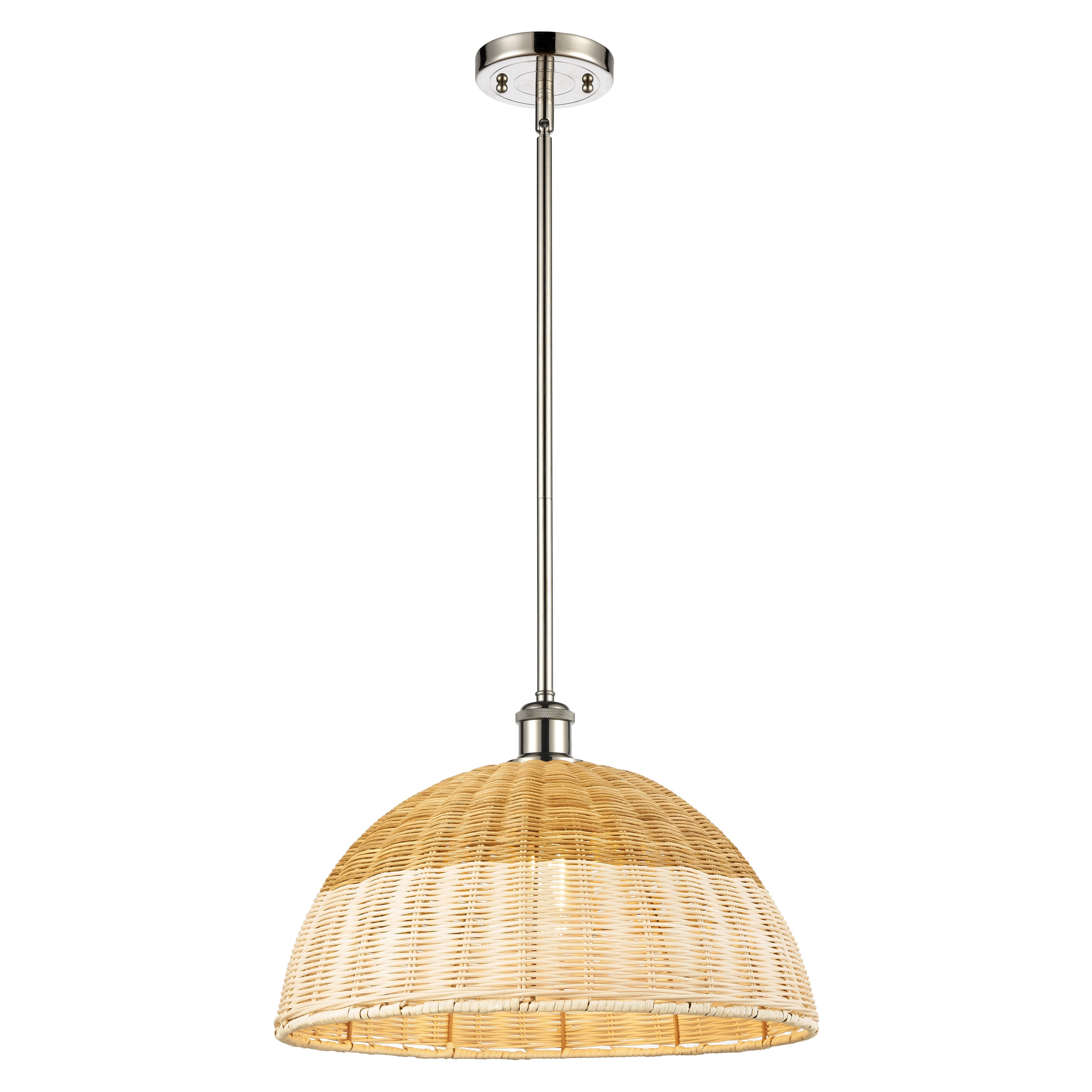 Innovations Lighting Endless Possibilities Ballston - Bristol Natural II - 1 Light 16" Stem Hung Mini Pendant