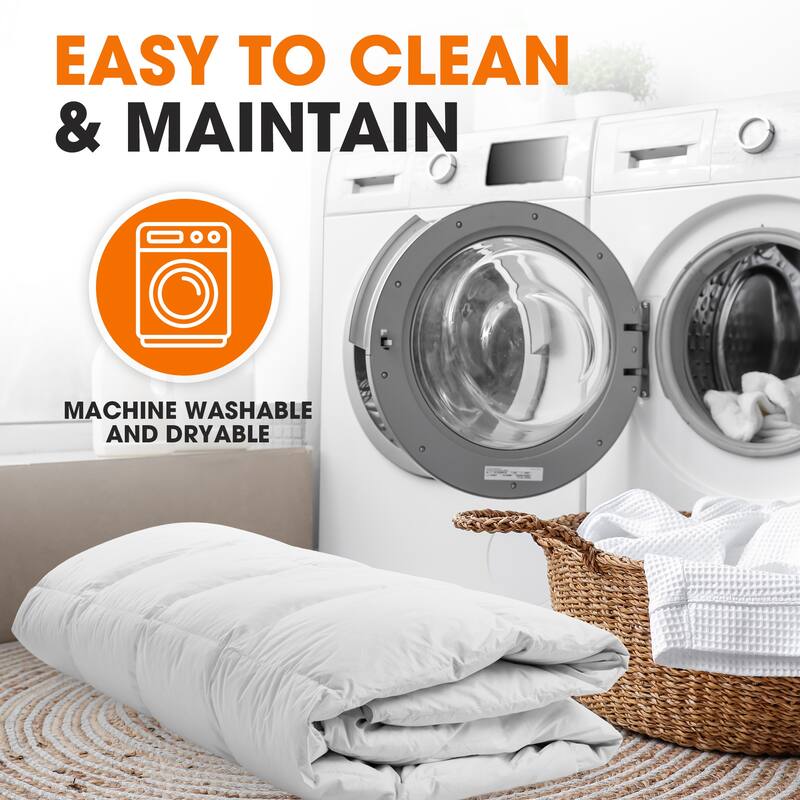 Cheer Collection All Season Down Alternative Hypoallergenic Comforter