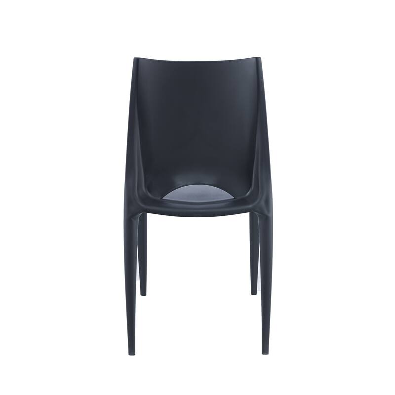 Porthos Home Garin Stackable Dining Chairs Set Of 2, Overall Plastic