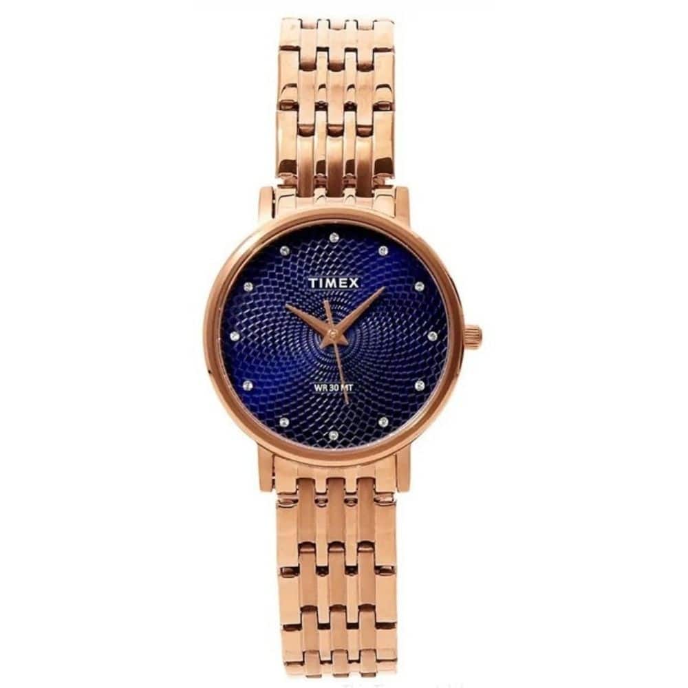 Timex Women's Classic Blue Dial Watch - TW2T38600 - One Size