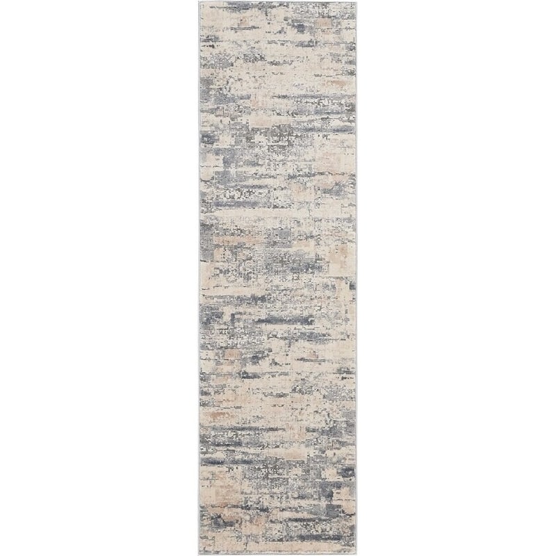 Rustic Textures Modern Country Abstract Area Rug
