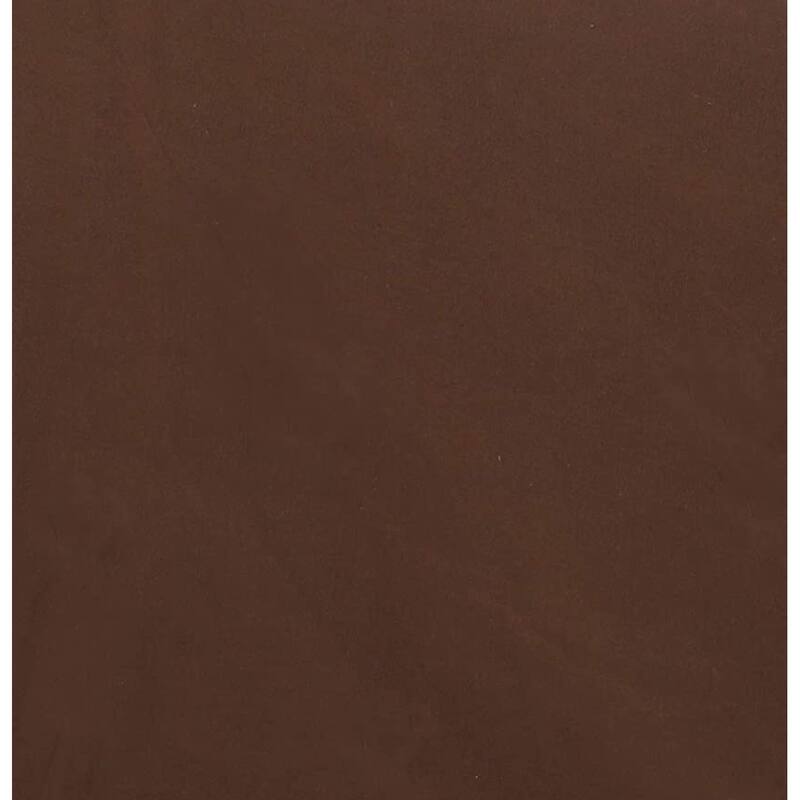Dark Brown Bed Skirt Cotton Twill Pleated Dust Ruffle w/ Split Corners Tailored 16" Drop