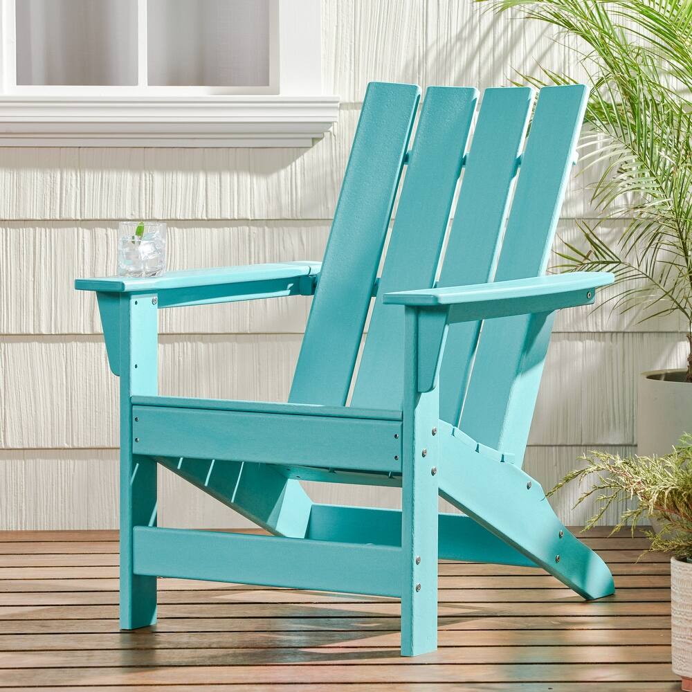 Encino Outdoor Resin Adirondack Chair by Christopher Knight Home