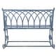 preview thumbnail 11 of 41, SAFAVIEH Ressi Victorian Scroll Iron Outdoor Rocking Bench. - 43 in. W x 33 in. D x 37 in. H