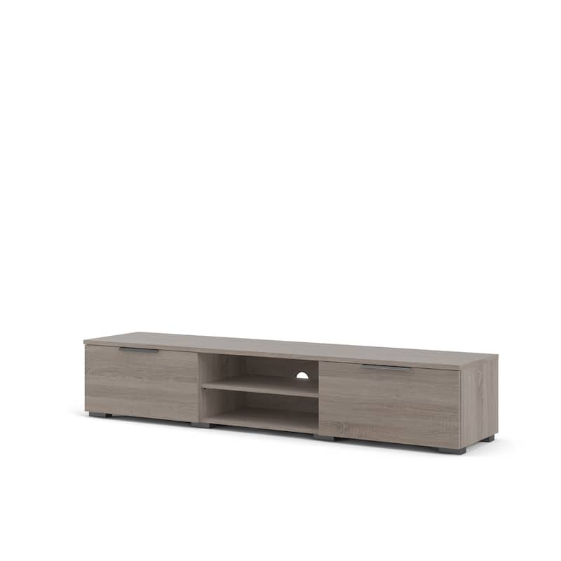 Porch & Den Match 2-Drawer and 2-Shelf TV Stand
