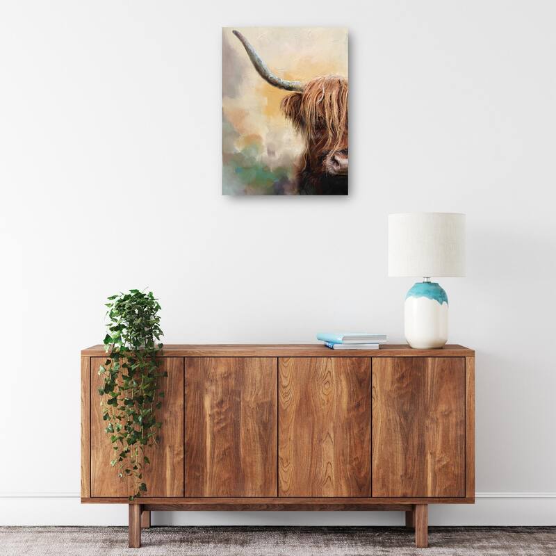 Highland By Studio Arts Canvas Art Print