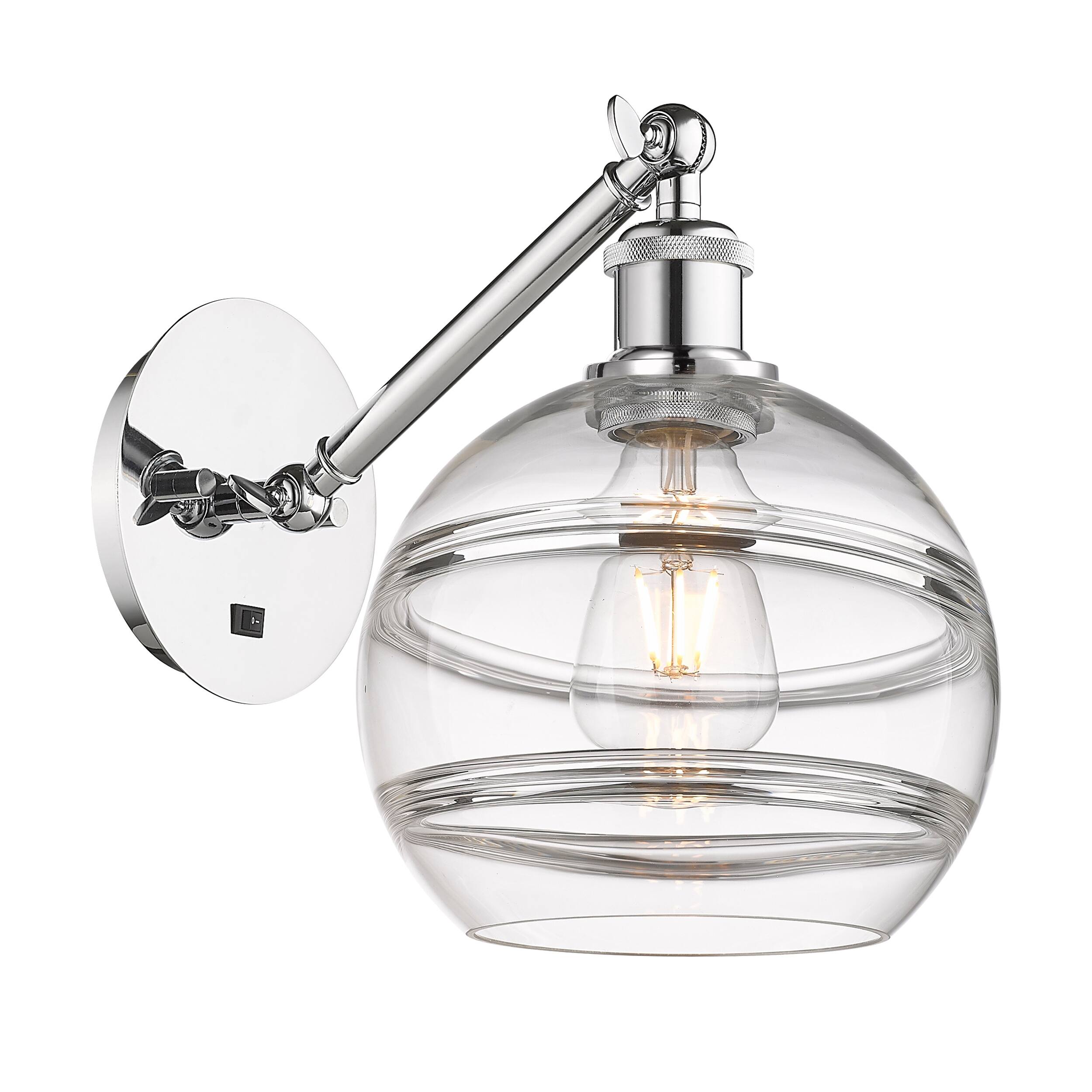 Option Clear Shade / Polished Chrome