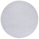 preview thumbnail 15 of 14, SAFAVIEH Boucle Alfiya Machine Washable & Slip Resistant Rug 6' Round - Grey - Round