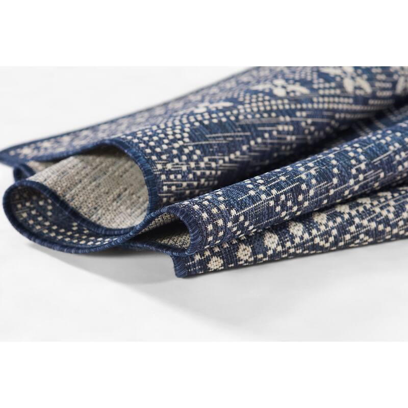 Momeni Riviera Geometric Indoor Outdoor Rug