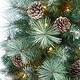 preview thumbnail 3 of 3, 4.5' Artificial Christmas Tree with 100 Lights in Decorative Urn