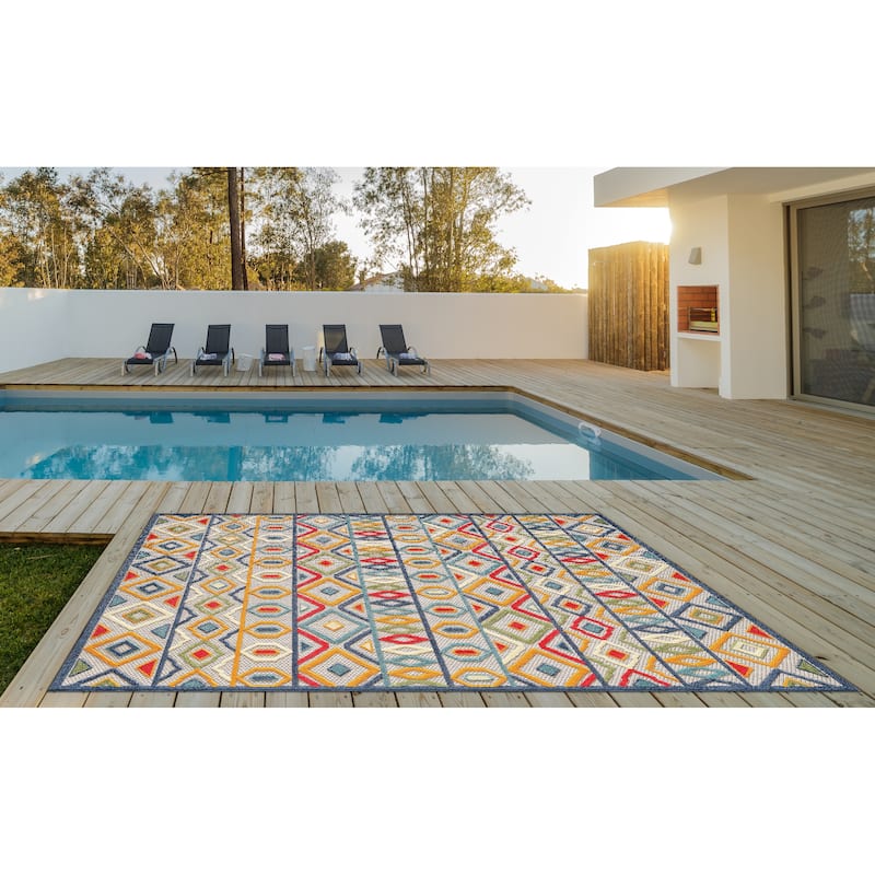 Domani Napa Moroccan Hygge Indoor/ Outdoor Rug