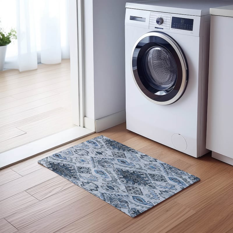 Machine Washable Indoor/ Outdoor Chantille Global Boho Rug