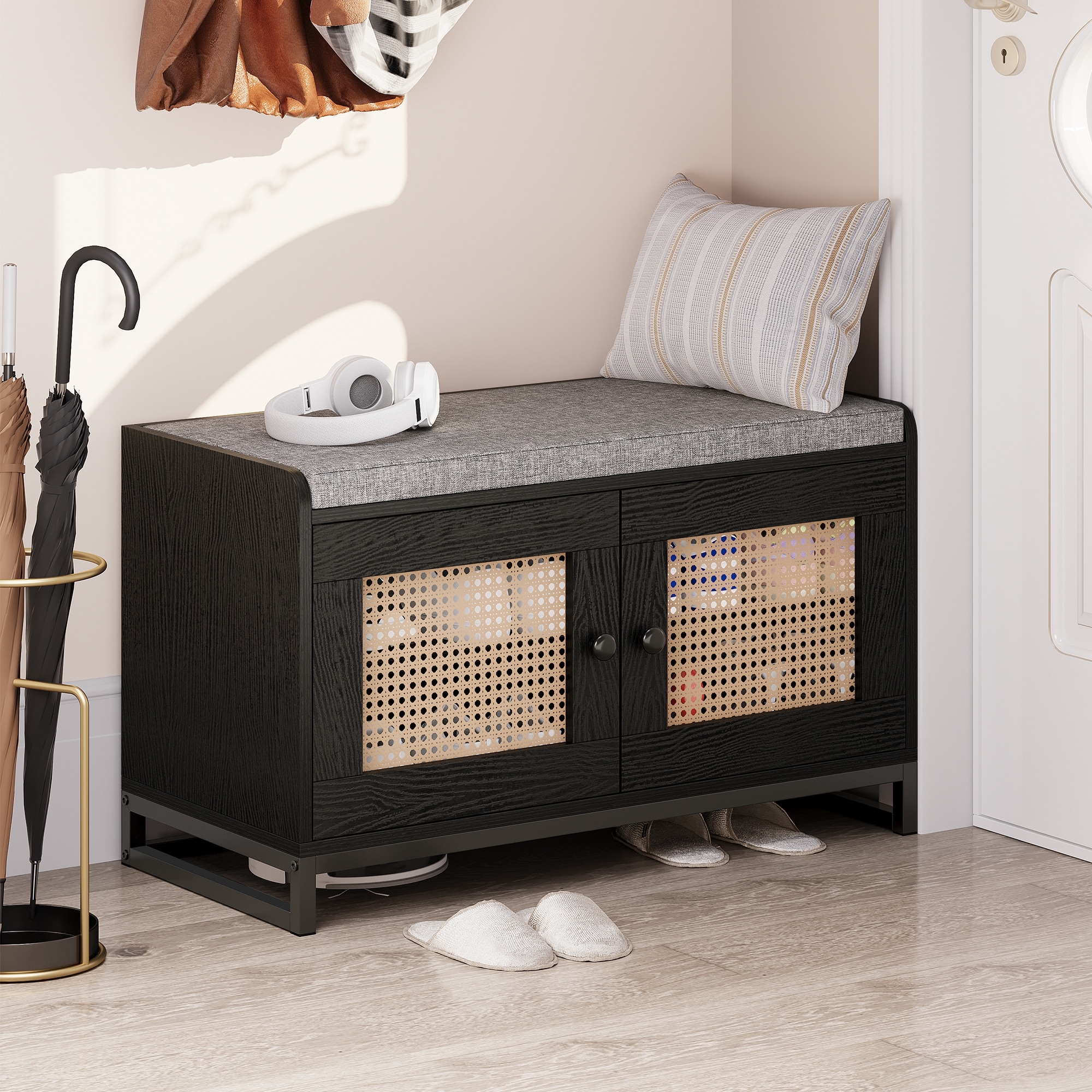 8 pair shoe storage best sale bench