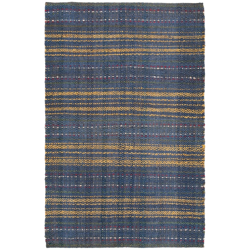 SAFAVIEH Handmade Natural Fiber Alyvia Stripe Jute Rug