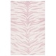 preview thumbnail 10 of 27, SAFAVIEH Handmade Ebony Hanh Modern Wool Rug 3' x 5' - Pink/Ivory - Rectangle