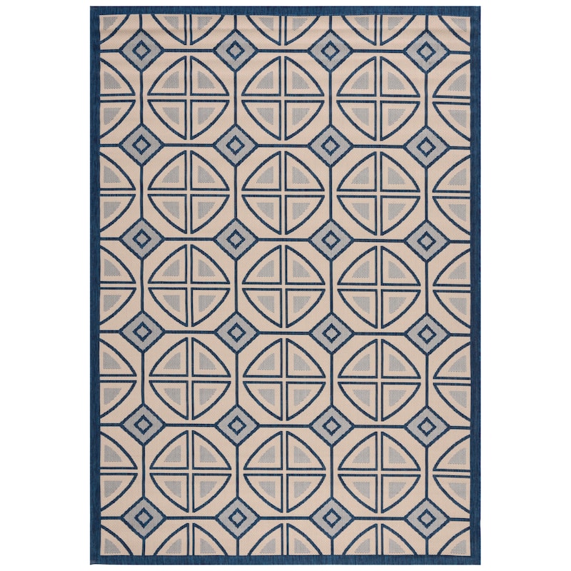 SAFAVIEH Courtyard Fatmire Indoor/ Outdoor Waterproof Patio Backyard Rug