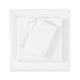 preview thumbnail 16 of 23, Vince Camuto Solid 400TC Percale 4 Piece Sheet Set White - King