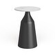 preview thumbnail 26 of 26, Iron Contemporary Accent Table 24 x 17 x 17