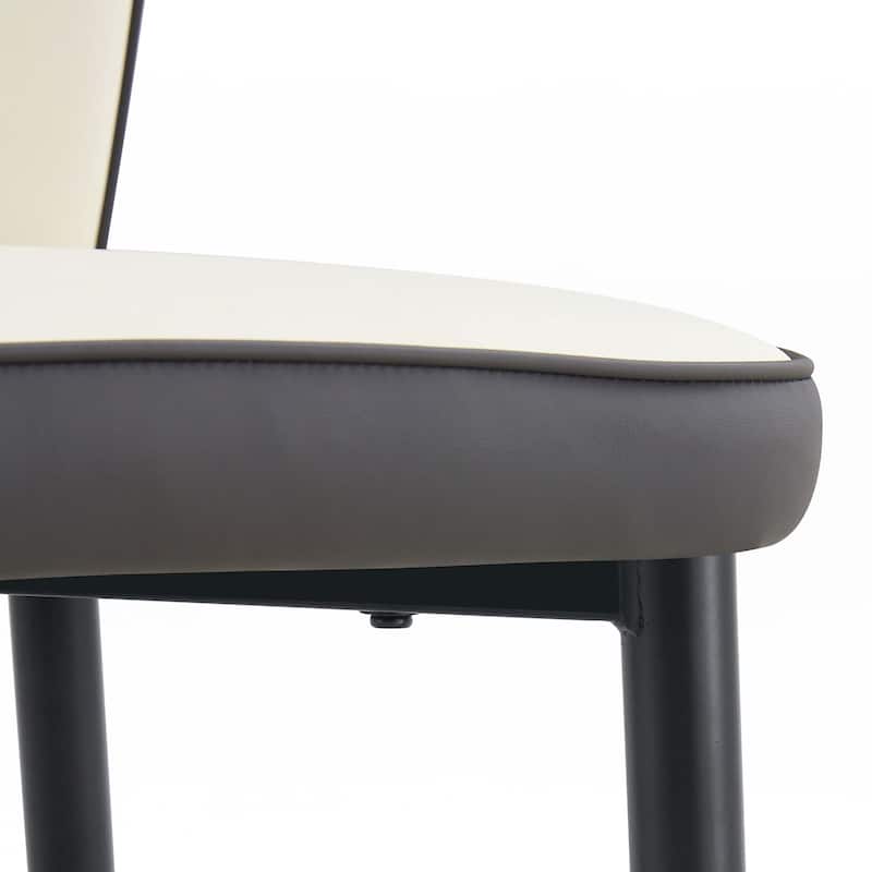 4PCS PU Dining Chairs