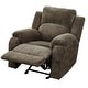 preview thumbnail 19 of 37, Chenille Manual Recliner with 3-Position Adjustable Backrest, Soft Foam Seat, Durable Frame, 330LB Weight Support
