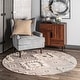 preview thumbnail 41 of 53, Nuloom Savannah Moroccan Tasseled Wool Area Rug 6' Round - Beige