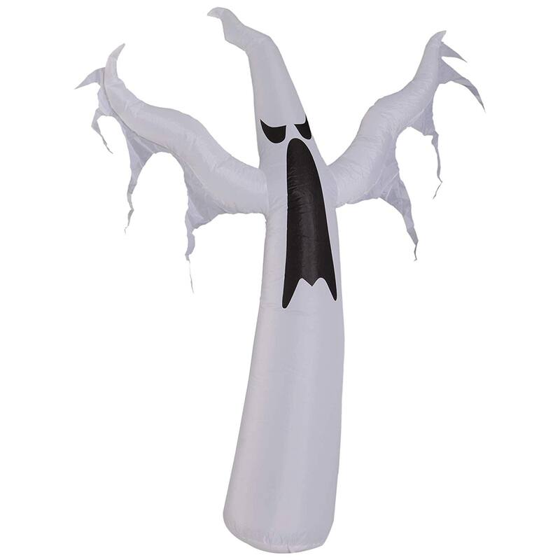 HOMCOM 6' Creepy Ghost Inflatable Halloween Decoration