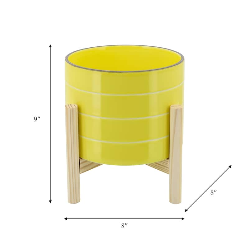 Sagebrook Home Planter with Stand