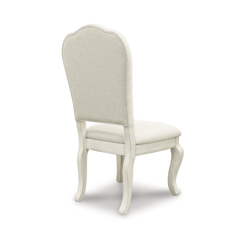 Signature Design by Ashley Arlendyne White Dining Chair (Set of 2) - 22"W x 25"D x 44"H