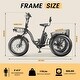 preview thumbnail 35 of 34, DoCred 20"x4" Fat Tire Electric Tricycle, 48V 500W with 7 Speed Ebike
