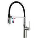 preview thumbnail 1 of 8, Single Handle Pull Down Sprayer Kitchen Faucet in Brushed Nickle Brushed Nickle