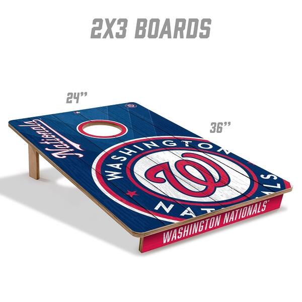 Washington Nationals MLB Tailgate Cornhole Board Set