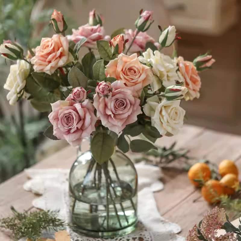 RusticReach Rolled Edge American Rose Stem 18" Tall