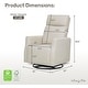 preview thumbnail 9 of 11, Dream On Me Oliver Manual Recline Glider