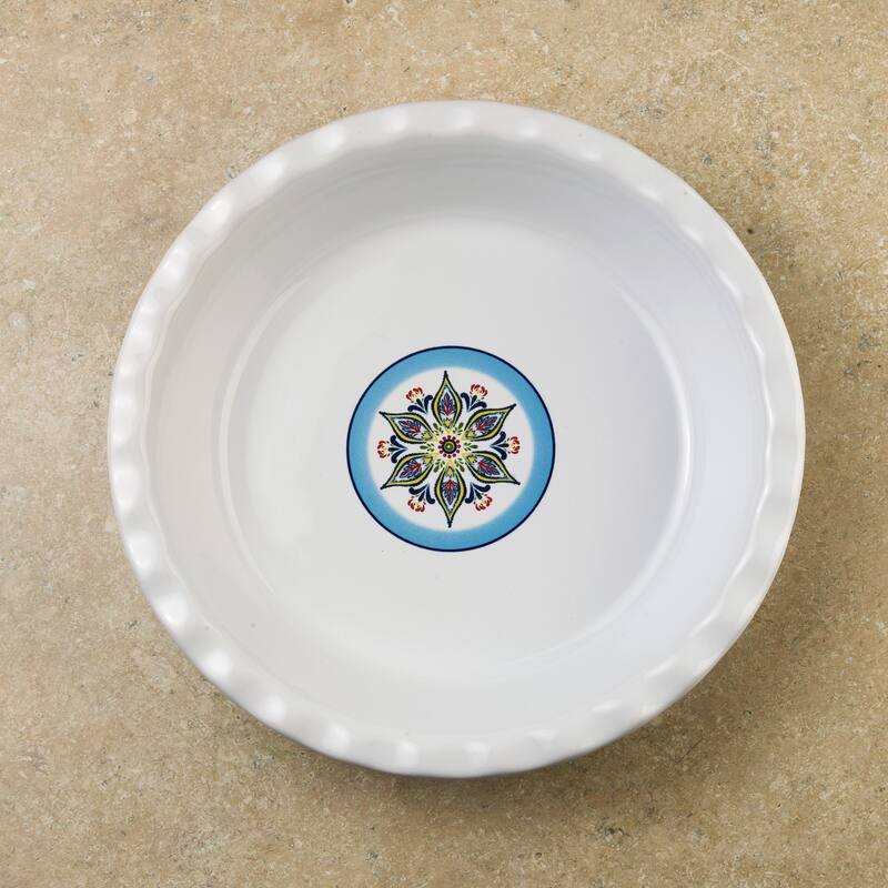 Euro Ceramica Zanzibar 10.75" Pie Plate