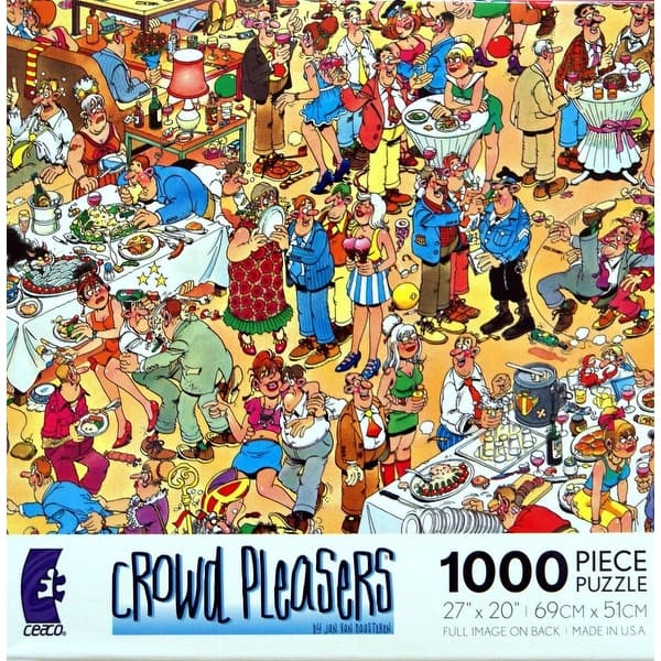 Crowd Pleasers Hy Birthday Puzzle 1000 Pieces Jigsaw Crowd Pleasers Hy Birthday