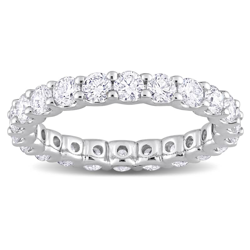 2 1/5ct TW Lab-Grown Diamond Eternity Band 14k in White Gold