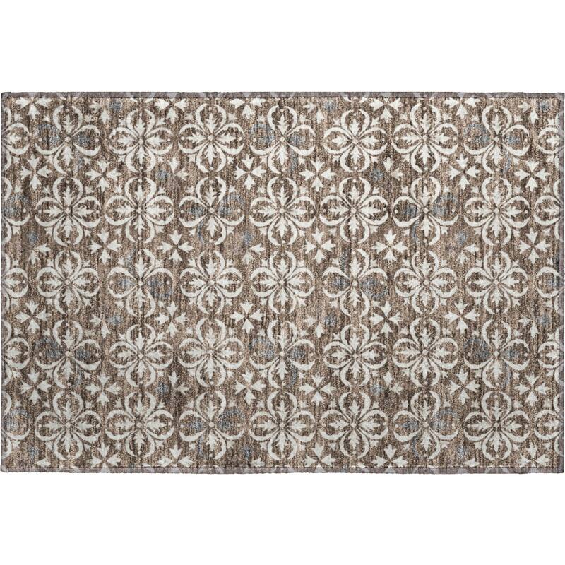 Premium Washable Super Soft Transitional Medallions Mayfield Rug