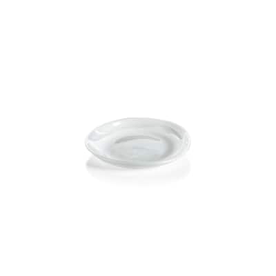 Reneta Alabaster Glass Plates, Set of 6