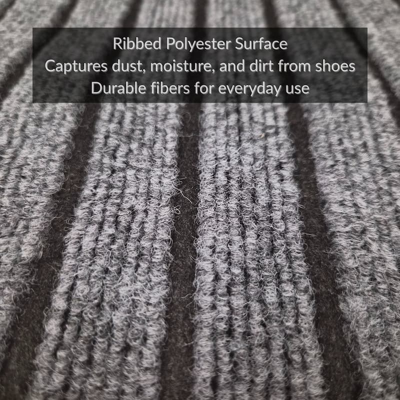 Large Entryway Brushing Doormat 35.5 x 78.75 in - 78.75"L x 35.5"W x 0.2"H