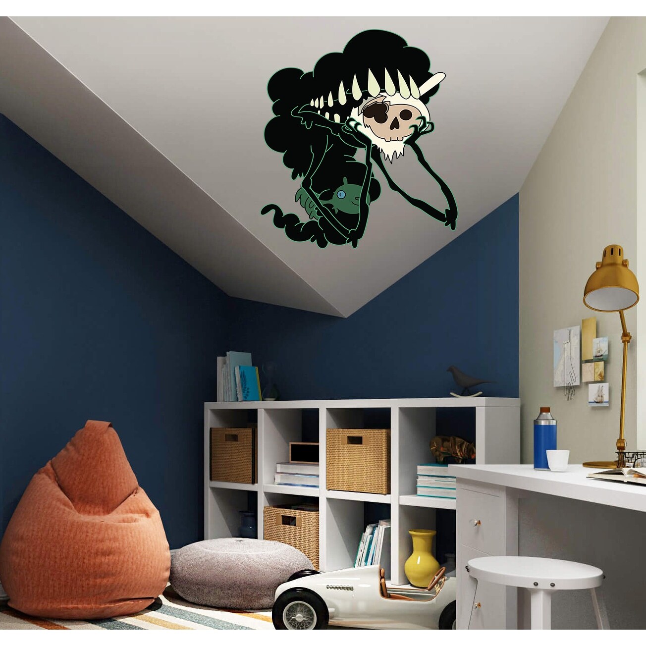 Baby Monster Decal, Baby Monster Sticker, Baby Monster Wall-image
