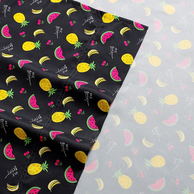 Betsey Johnson Printed Novelty Sheet Sets