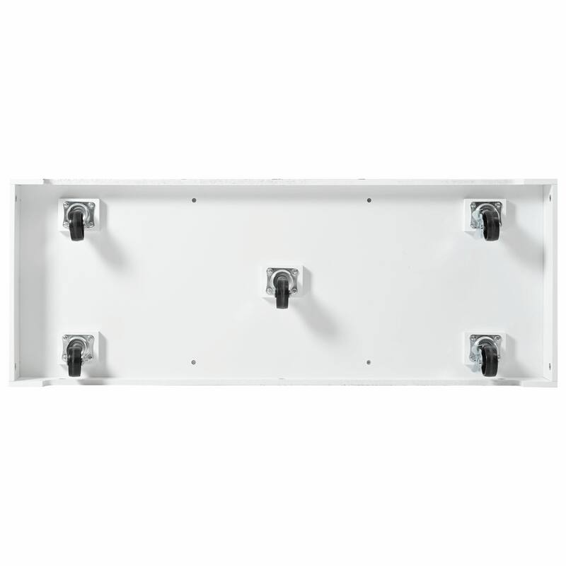 55.7" Kitchen Island with Drop Leaves, Rolling Cart with Power Outlet, Spice Rack, and 3 Drawers