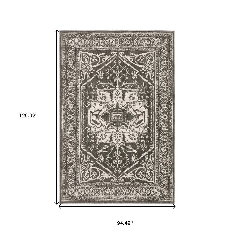 HomeRootsOriental Traditional Rectangle Area Rug