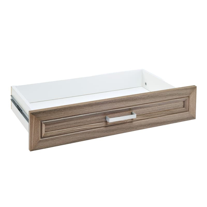 ClosetMaid SuiteSymphony 25-inch Wide x 5-inch High Drawer - Natural Gray